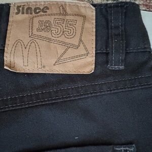 Timeless Elements McDonald's Pants Since 1955 Label